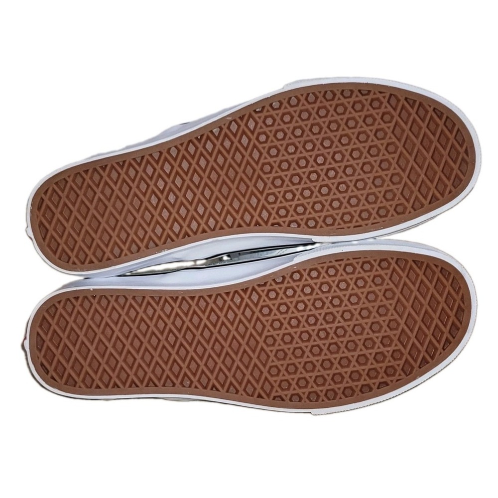 Vans Classic Slip-On Checkerboard Sage Green White Sneakers Womens 10 Mens 8.5 - Picture 11 of 11